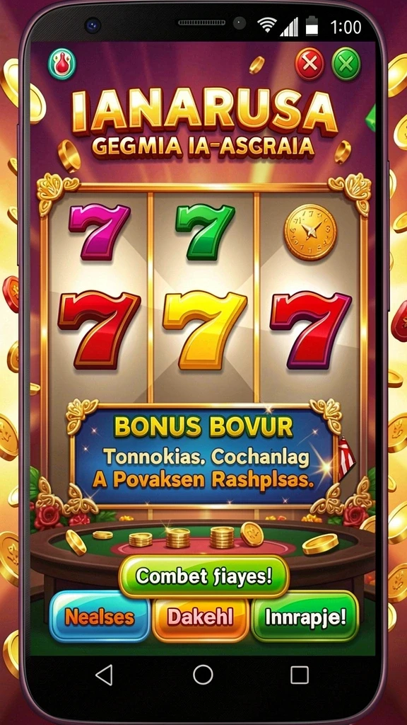 7777w - Berbagai pilihan karakter yang dapat dikustomisasi.