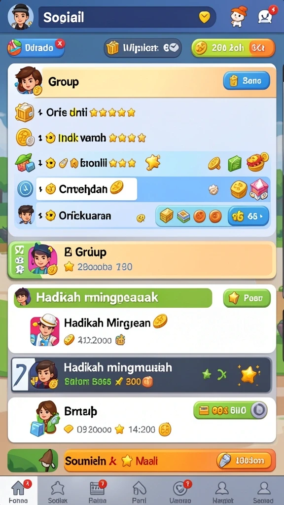 hp777 - Tampilan antarmuka HP777 yang ramah pengguna.