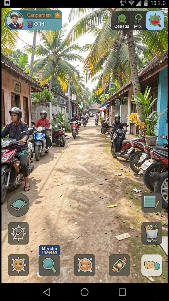 idagame - Menu pilihan karakter yang beragam dan menarik.