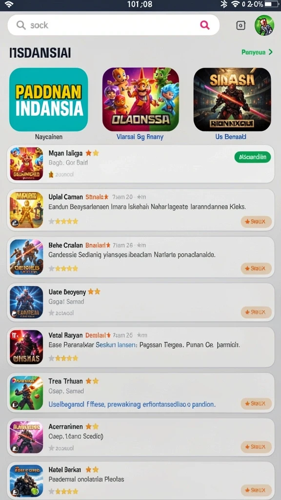 popwin - Level penuh tantangan yang menguji kecepatan.