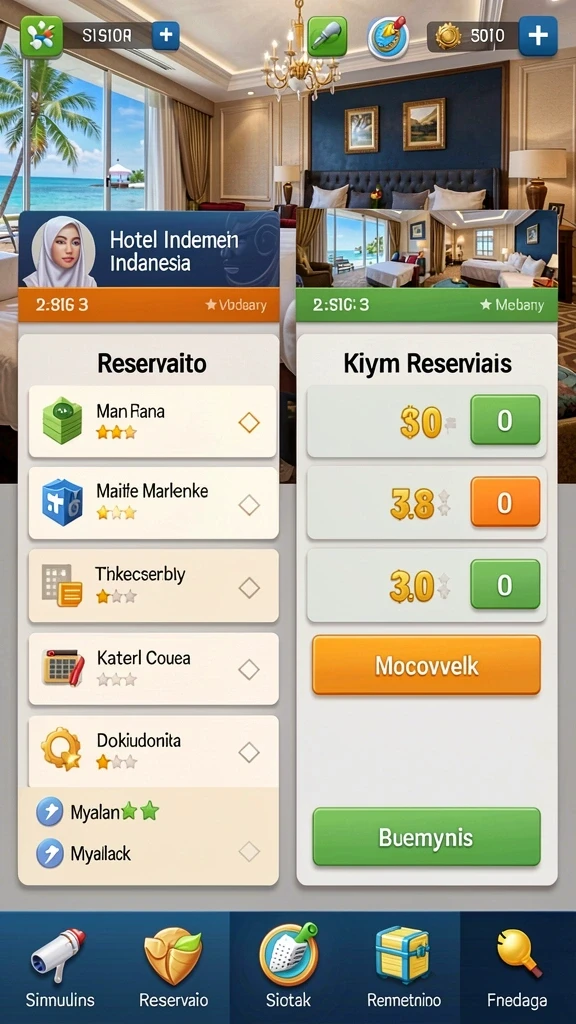sia777 - Antarmuka intuitif memudahkan navigasi dalam permainan.