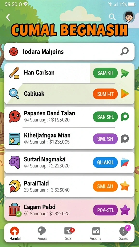 surgavip - Tampilan antarmuka yang modern dan menarik.