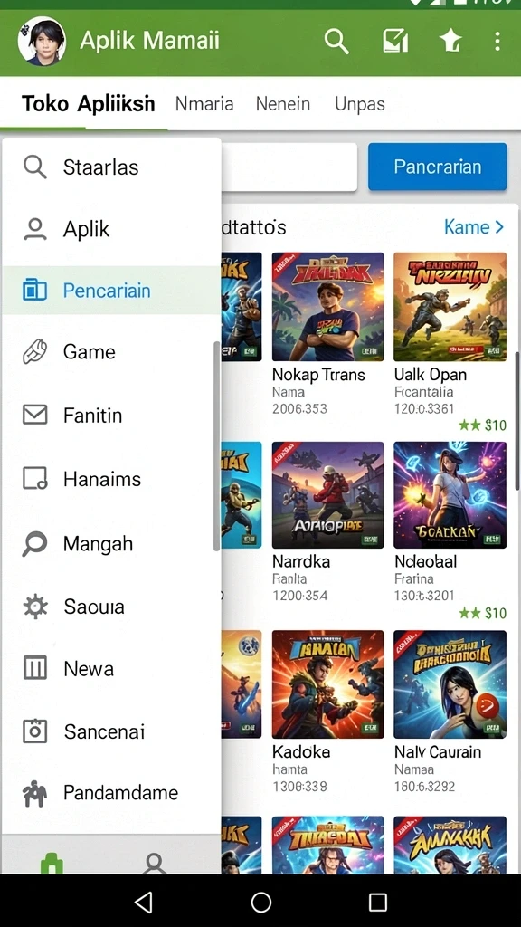 surgavip - Berbagai karakter yang bisa dipilih dan digunakan.